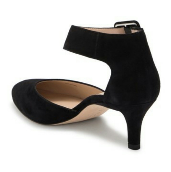 New Pelle Moda Kady Round toe suede kitten pump - Picture 2 of 5